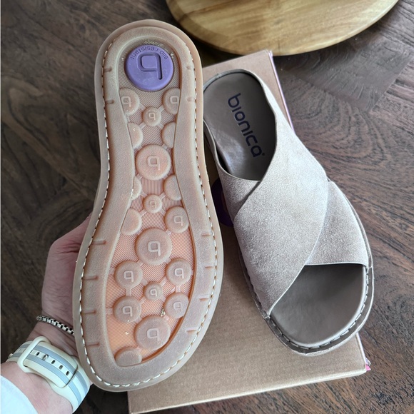 Bionica Suede Sandals - Picture 3 of 5